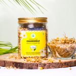 Hillpure Organic Chamomile Whole Flower Tea, Caffiene Free, Stress Relief, Soothing Tea, 100 % Pure & Authentic, From Uttarakhand Hills (50 gm)