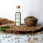 Hillpure Organic Cold Pressed Himalayan Hemp Seed Oil for hair growth, skin care, face, For External Use & Stunning Youthful Looks (65 ml, Glass Bottle)