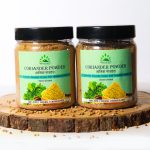 Hillpure Organic Coriander Powder | Authentic Coriander Powder from Uttarakhand Hills | Hand Ground | Preservative Free Perfectly Balanced | With No Added Flavors and Colors | 200gm + 200 gm