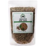 Hillpure Organic Hemp Seed 400 gm, Natural Raw Hemp seed, Natural Source of Plant Based Protien, Himalayan Seeds, Edible seeds, Healthy